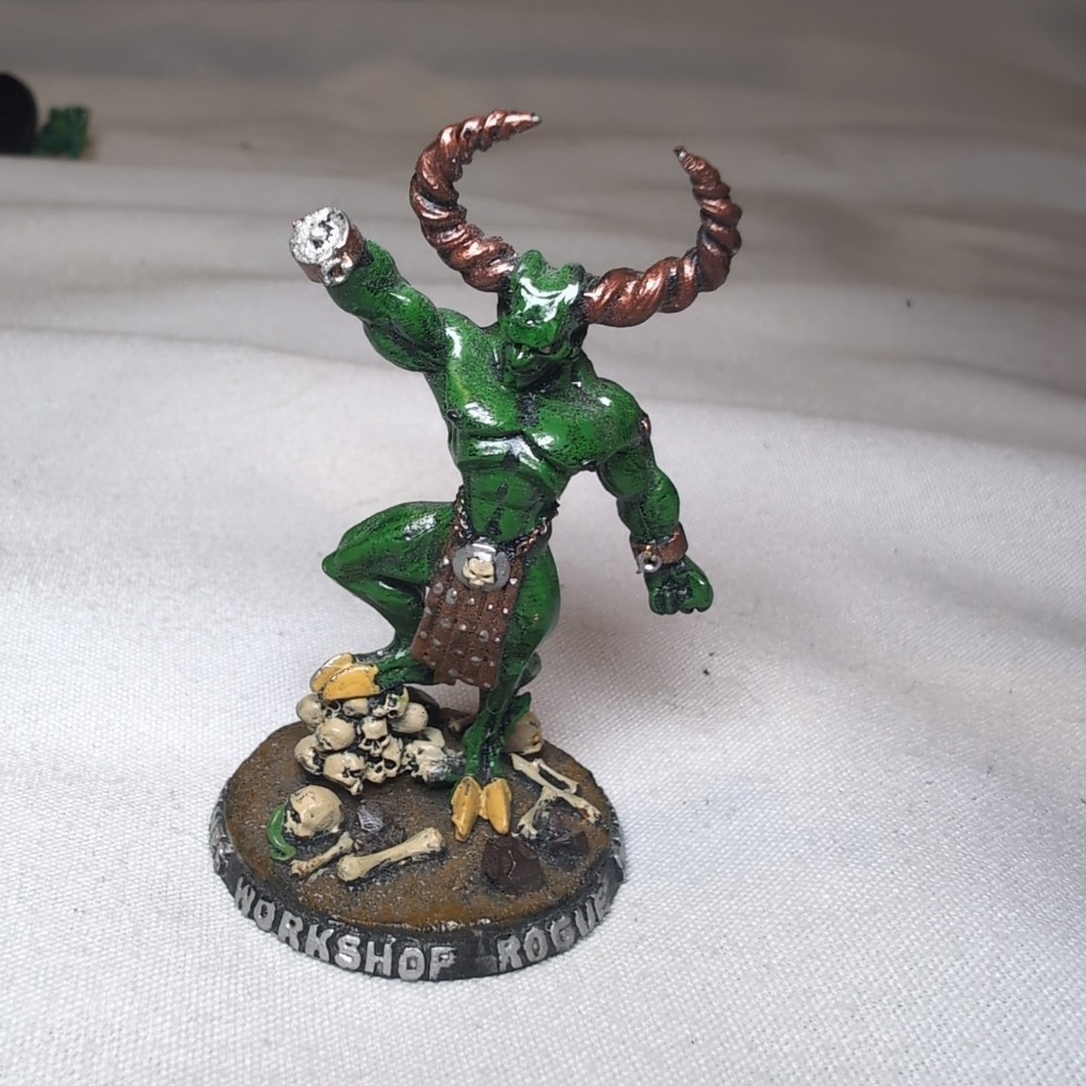 Rogue Demon Trophy - Metal Oldhammer Warhammer Citadel 40k Rare READ